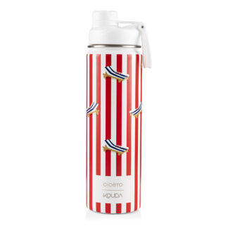 Garrafa Térmica Cicero + Kouda - Ladakh 660ml - Branca | Praia