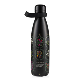 Garrafa Térmica Cicero + Kouda - Grey 500ml - All Black | Jardim