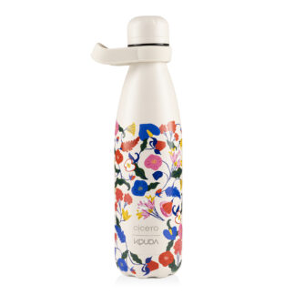 Garrafa Térmica Cicero + Kouda - Grey 500ml - Off White | Doce Florada