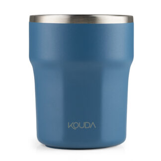 Copo Térmico Kouda Egeu - 270ml - Azul Petróleo