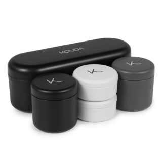 Conjunto de Porta Snacks Kouda Petit - Preto