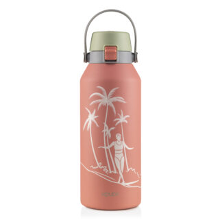 Garrafa Kouda Vega 1000ml - Sanne - Coral