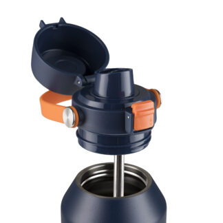 Tampa garrafa Vega - Azul com Laranja