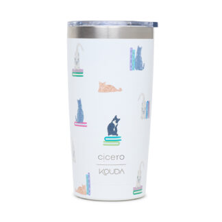 Copo Térmica Cicero + Kouda Don - 500ml - Coleção Quintal Litérario