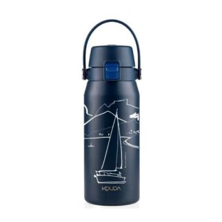 Garrafa Kouda Vega 500ml Azul Marinho - Veleiro - R Gastao - Azul