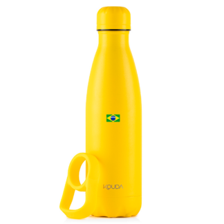 Garrafa Térmica Kouda - Grey 500ml - Brasil - Amarelo