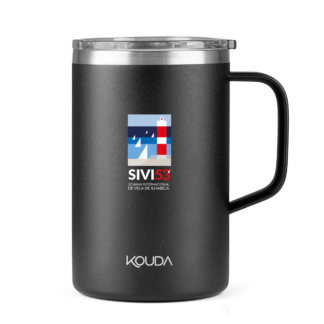 Caneca Kouda Helga 500ml – SIVI53 - Preto