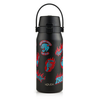 Garrafa Térmica Kouda Vega - 500ml - Rock in Rio - Preto